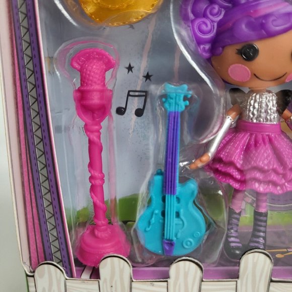 Mini Lalaloopsy Figure Doll Storm E. Sky 3" Accessories Rocking Rebel Cat New - Picture 5 of 15